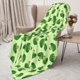 thumbnail image 3 of Gaeub Broccoli Vegetables Print Flannel Throw Blanket, Home Fleece Throw Blanket for Couch or Bed,Decorative Blankets,Lightweight Fuzzy Flannel Blanket-80"x60", 3 of 6