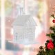 thumbnail image 1 of Decoración navideña con escena de pueblo con luces LED, casas transparentes, batería para el hogar, Navidad Estilo A, 1 of 9