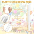 thumbnail image 2 of 112 Pieces Cake Board Kit Sturdy Round 4, 6, 8, 10 Inch with Parchment Paper Round and Plastic Tiered Cake Dowel Rod Separator Plate for Party Wedding Birthday, 2 of 5