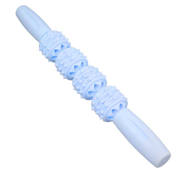 Roller Massager Stick, Body Therapy Muscle Roller Stick Relax Portable Handheld Stainless Steel For Reducing Soreness Blue,Pink