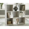 thumbnail image 2 of Signature Design by Ashley Paxberry Coastal 9 Cube Storage Organizer or Bookcase, Whitewash, 2 of 2