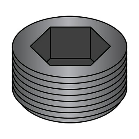 

3/4 Dry Seal Socket Pipe Plug Plain (Pack Qty 50) BC-00750PPS