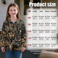 thumbnail image 7 of Uorisanigo Girls Half Zip Sweatshirt Fashion Camo Hunting Print Quarter-Zip Pullover Jacket Oversized Sweatshirts Long Sleeve Pullover Top Drop Shoulder Workout Shirts Winter Clothes, 7 of 7