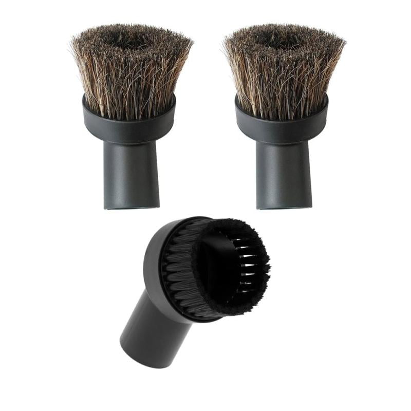 2set New Universal 32mm Vacuum Cleaner For Round Soft Dusting Brush Tool Head 