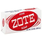 Zote Pink Soap Laundry Detergent, 7 oz, (Pack of 50)