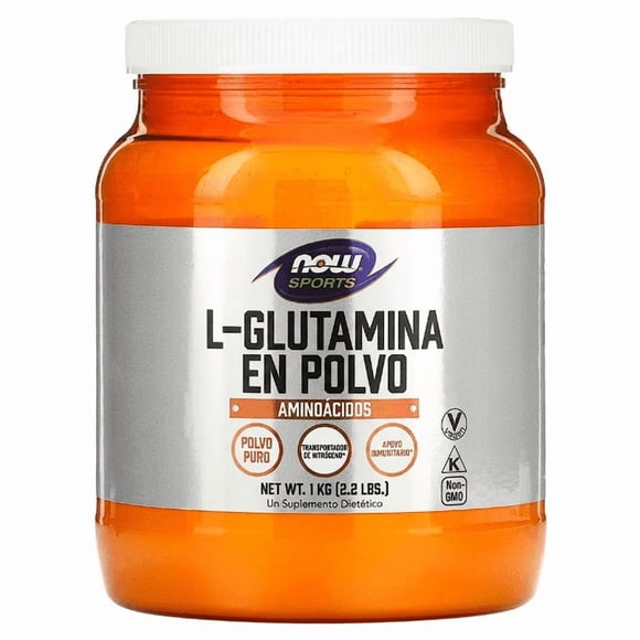 NOW Foods, Sports, L-glutamina en polvo, 1 kg (2,2 lb)