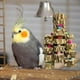 thumbnail image 3 of Juguetes para masticar loros de madera jinwen Periquitos Juguetes de Pájaro Parrot, 3 of 8
