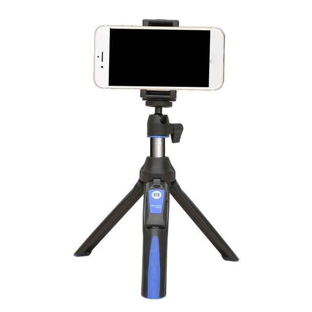 Benro MK10 Selfie Stick Trípode Bluetooth 3.0 Monopie ajustable de acero inoxidable Selfie para IOS / Android Vogacara DZ3377-02B