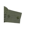 thumbnail image 5 of Women's Button Down Shirt Dress with Pleated Waist and Long Sleeves, 5 of 6