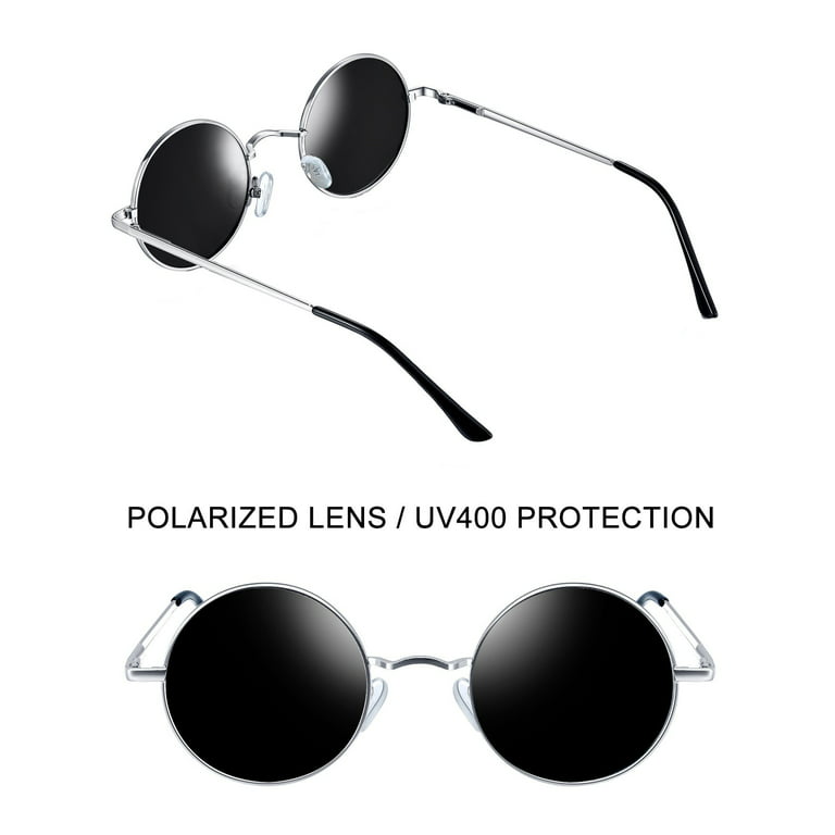 Ziwanule Polarized Aviator Sunglasses for Men/Women Metal Mens Sunglasses Driving Sun Glasses