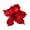 Red, variant on bldnkj Green Christmas Artificial Magnolia Flower, 20 cm Cloth Floral Ornament for Tree and Wreath