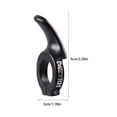 thumbnail image 4 of Empuñaduras de Ciclismo Wosthever Accesorio de Ciclismo Negro OD0763-02, 4 of 6