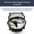 thumbnail image 2 of Colugo Parent Diaper Backpack, Black, 2 of 7