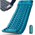 thumbnail image 1 of Colchoneta para dormir para acampar autoinflable ultraligera al aire libre - Colchón de aire grande engrosado Colchón inflable Colchoneta para dormir autoinflable gruesa con almohada Estera JFHHH pequeña, 1 of 5