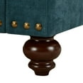 thumbnail image 6 of BSHTI 82 inch Chenille modern Upholstered Sofas 2 Seater Couches with Nails and Armrests(Green), 6 of 9