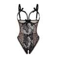 thumbnail image 2 of Sexyfree Lingerie for Women One Piece Bodysuit Sexy Lace Crotchless Lingerie Nightwear, 2 of 4