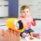 thumbnail image 4 of Estrella durmiendo gato en zapatilla muñeca juguete mini gatito en zapato con maullidos sonidos decoración juguete de mano regalo para niños niñas (amarillo), 4 of 5