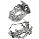 thumbnail image 4 of KAKOWELY 1 par de máscaras de baile de máscaras, máscaras de fiesta de cosplay, máscaras de carnaval, máscara decorativa para parejas, 4 of 5