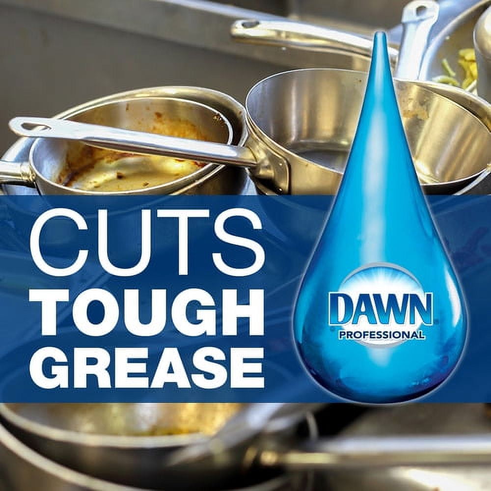 Dawn Manual Dishwashing Liquid Liquid - 38 fl oz (1.2 quart) - 8 / Carton - Blue