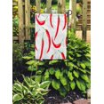 thumbnail image 2 of POGLIP Red Hot Chili Pattern Pepper Spice Cayenne Color Cook Cooking Garden Flag Decorative Flag House Banner 12x18 inch, 2 of 2