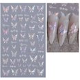 thumbnail image 1 of Wartleves Pegatinas de mariposa para uñas 2024, 1 of 7