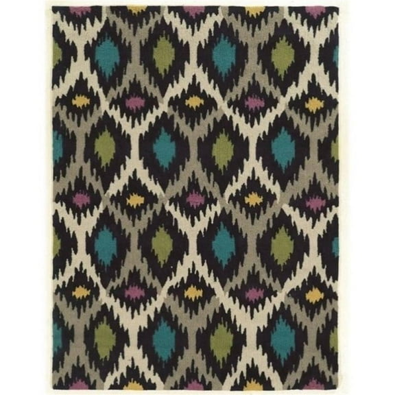 Bowery Hill 8' x 10' Hand Tufted Rug in Gray