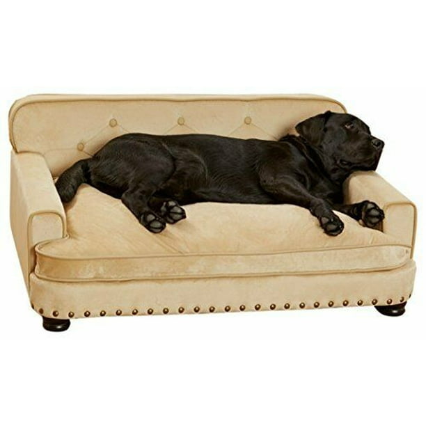 Durable & Elegant Pet Couch for Large Dogs w/ Removable Cushion (40 x