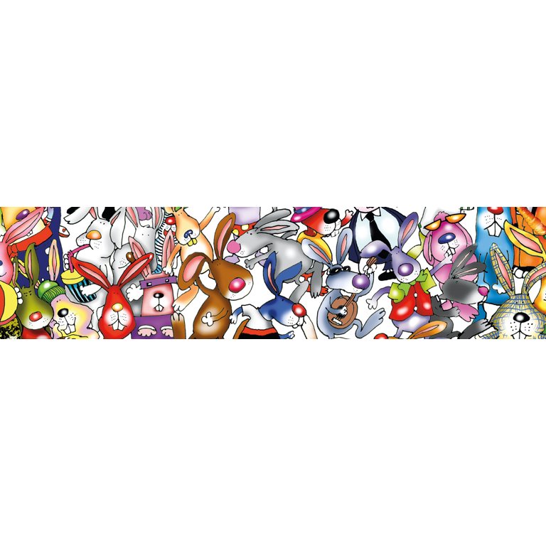 こ*き様 未開封　おりきゃら　DOA　霞　1点もの　超大バスタオル　3858 Ceaco - One Hundred And One - One Hundred Rabbits And A