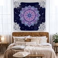 thumbnail image 3 of Tapicería de pared con diseño de mandala, 150 x 130 cm, microtela de fibra, 3 of 3