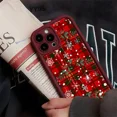 thumbnail image 2 of Funda de teléfono de Año Nuevo de Navidad para IPhone 16, 14, 13, 15, 12 Mini, 11 Pro Max, X, 7, 8 Plus, protección de lente de cámara, cubierta de silicona suave, 2 of 5