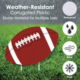 thumbnail image 5 of Big Dot of Happiness End Zone - Football Lawn Decorations - Outdoor Baby Shower or Birthday Party Yard Decorations - 10 Piece, 5 of 8