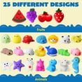 thumbnail image 5 of Joyfy 25 Pcs Mochi Squishy Toys for Kids Mini Kawaii Squishies Fidget Toys Animals & Fruit Stress Relief Toys for Party Favors, Classroom Prizes, Pinata Filler, Goodie Bags Stuffers, 5 of 8