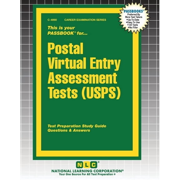 Postal Virtual Entry Assessment Tests (USPS), (Paperback)