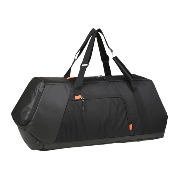 Bolso de bádminton, bolso de viaje, bolso deportivo portátil para hombres y mujeres, para zapatos, bolso de gimnasio, bolso de hombro para raqueta de Negro