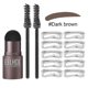 thumbnail image 5 of Kit de modelado de sellos para cejas, maquillaje reutilizable, plantilla en polvo para cejas, conjunto cosmético portátil impermeable, 5 of 5