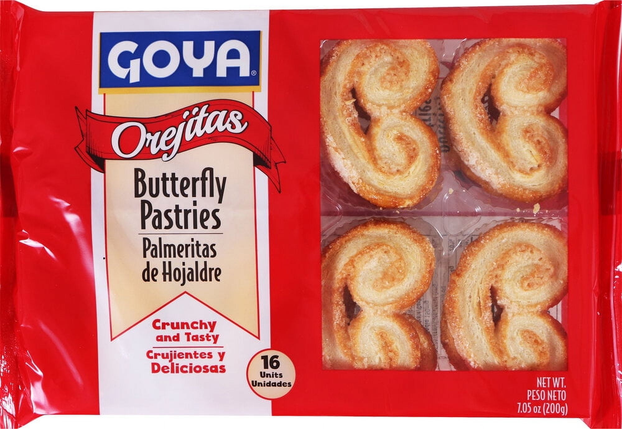 (3 pack) Goya Orejitas Butterfly Pastries, 7.05 oz.