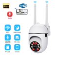 thumbnail image 1 of Cámara de seguridad Ticfox WIFI 1080P HD visión nocturna intercomunicador de voz de 2 vías, 1 of 13