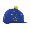 thumbnail image 1 of HyFASHION - Funda para Sombrero Super Starz Equitación (Azul Real, Amarillo), 1 of 2