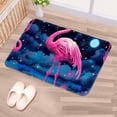 thumbnail image 5 of Flamingo Polyester Non-Slip Door Carpet Kitchen Mat Floor Rug - Machine Washable, 5 of 6