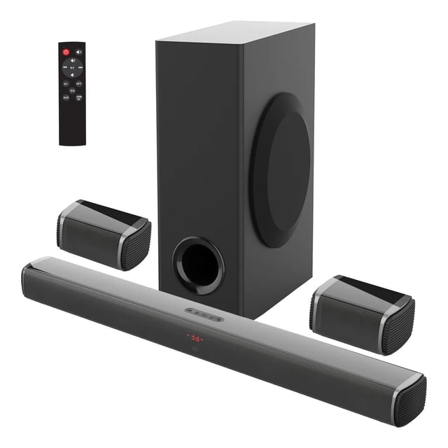 Home Theater 240w Barra De Sonido Y Subwoofer Con Bluetooth