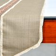 thumbnail image 3 of The HomeCentric Buchra Decorative Table Runner 14'' x 60'' Tribal Moroccan Lace & Tassel Linen, 3 of 3