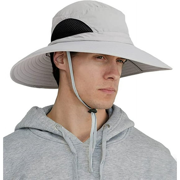 GearTOP Fishing Hat Outdoor Sun Protection Hats for Men & Women - Boonie hat and Mens Sun hat - Mens Beach hat and Hiking Hats for Women - Foldable Sun Hats for Women