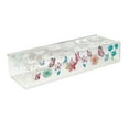 thumbnail image 4 of Florero Rectangular Florero Acrílico Transparente Florero Largo Arreglo Floral Para Escritorio, 4 of 9