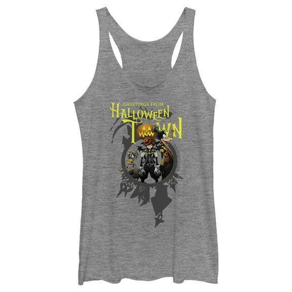 Women's Kingdom Hearts 1 Costume Party Racerback Tank Top Gray Heather Large