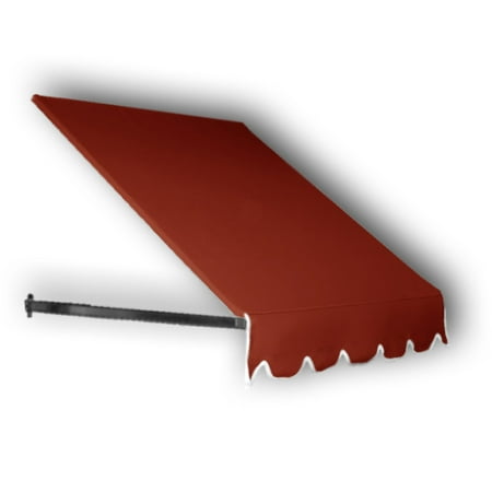 Dallas Retro Awning - Awntech Dallas Retro Open-Sided Slope Window/Door Awning