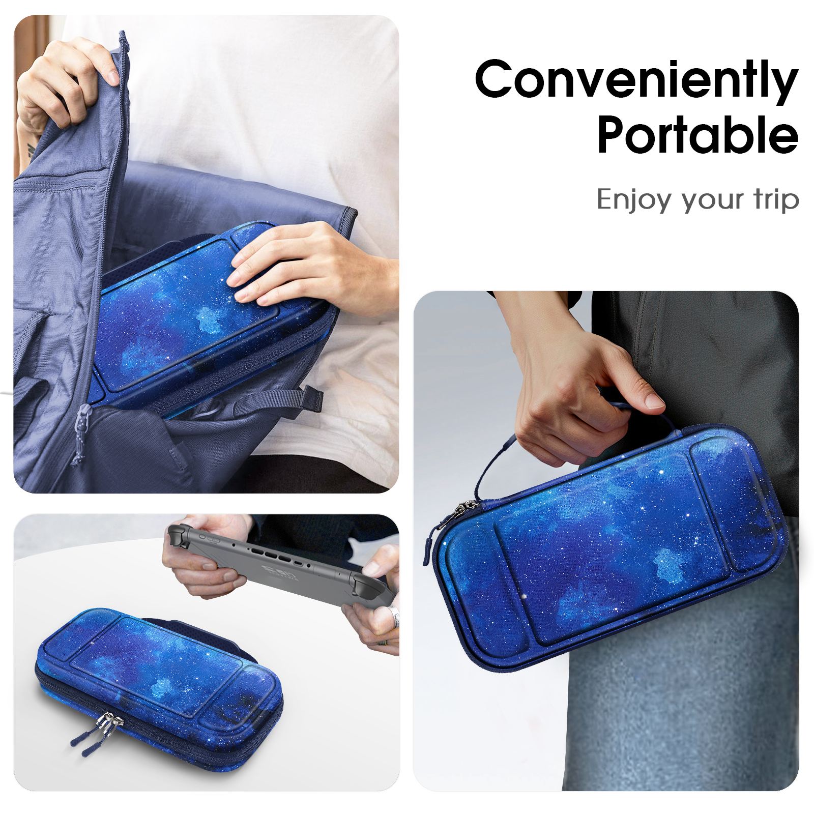Fintie Nintendo Switch 2 Carrying Case, Starry Sky photo 8