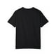 thumbnail image 2 of Men'S Cotton T-Shirt, Casual Crew Neck Short Sleeve Top with Slight Stretch, 100% Cotton Knit Fabric, 220g/m2, for Hiking & Outdoor, Weekend Sports - Black with Patterned Design, 2 of 6