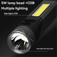 thumbnail image 4 of Multifunctional Foldable Flashlight COB Side Light Working Flashlight Outdoor Lighting Flashlight, 4 of 5