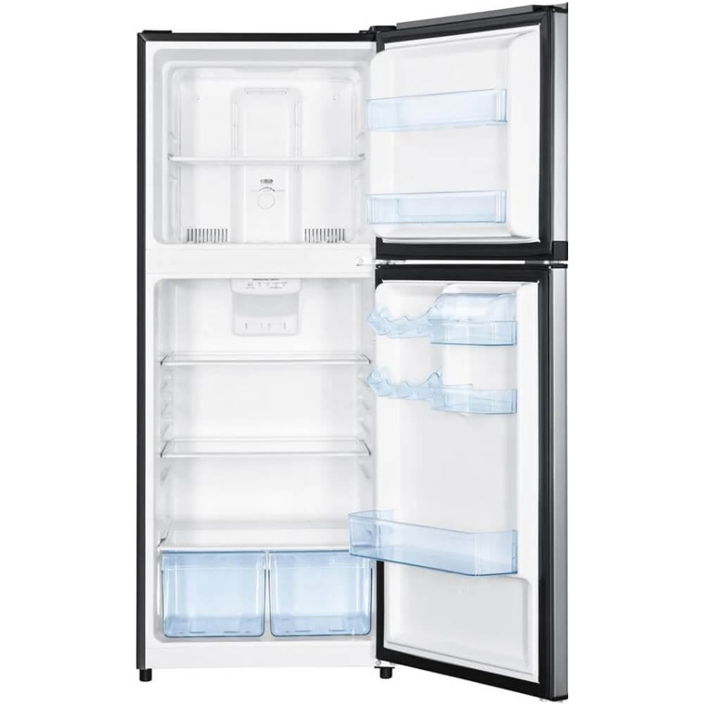 Avanti Frost Free Double Door Refrigerator, Stainless Steel