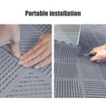 thumbnail image 6 of Wuztai Interlock Anti Slip Bathroom Mat 30x30cm, Waterproof Floor Tiles with Holes for Pool Shower, Modular Drainage Mat for Indoor Outdoor Use, 6 of 6